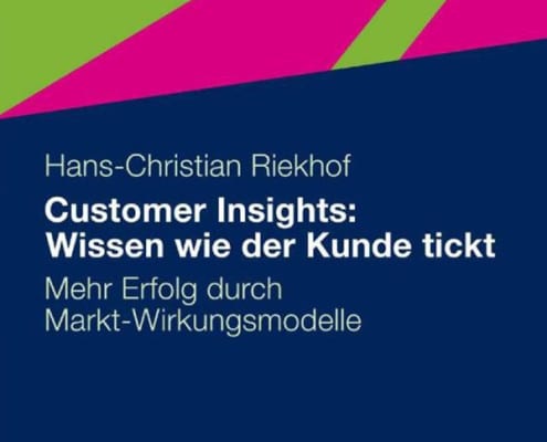 Hans-Christian Riekhof (Hrsg.), Customer Insights: Wissen wie der Kunde Tickt: Mehr Erfolg durch Markt-Wirkungsmodelle, Wiesbaden, Gabler Verlag 2010, ISBN 978-3-8349-1750-8