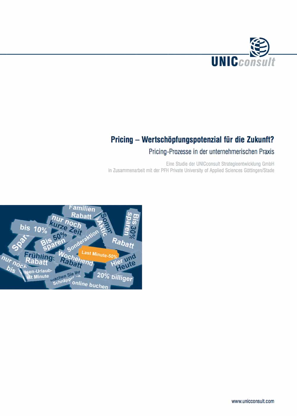 Title: Empirical Study - Pricing Processes in Business PracticeAuthors: Hans-Christian Riekhof, Benedikt Lohaus (2009)