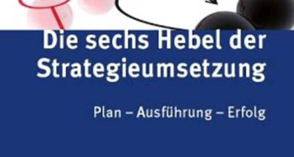 Hans-Christian Riekhof, Die sechs Hebel der Strategieumsetzung: Plan - Ausführung - Erfolg, 1. Auflage, Schäffer-Poeschel 2010, ISBN978-3791026251