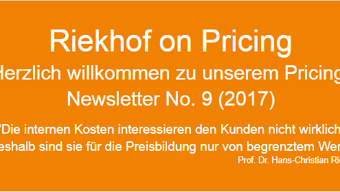 Interne Kosten - Preisbildung