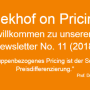 Pricing-Newsletter - Das LSDC-Modell des Pricing