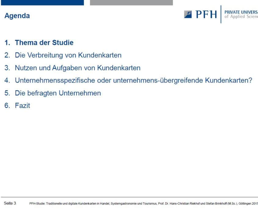 Authors: Prof. Dr. Hans-Christian Riekhof and Stefan Brinkhoff (M.Sc.)