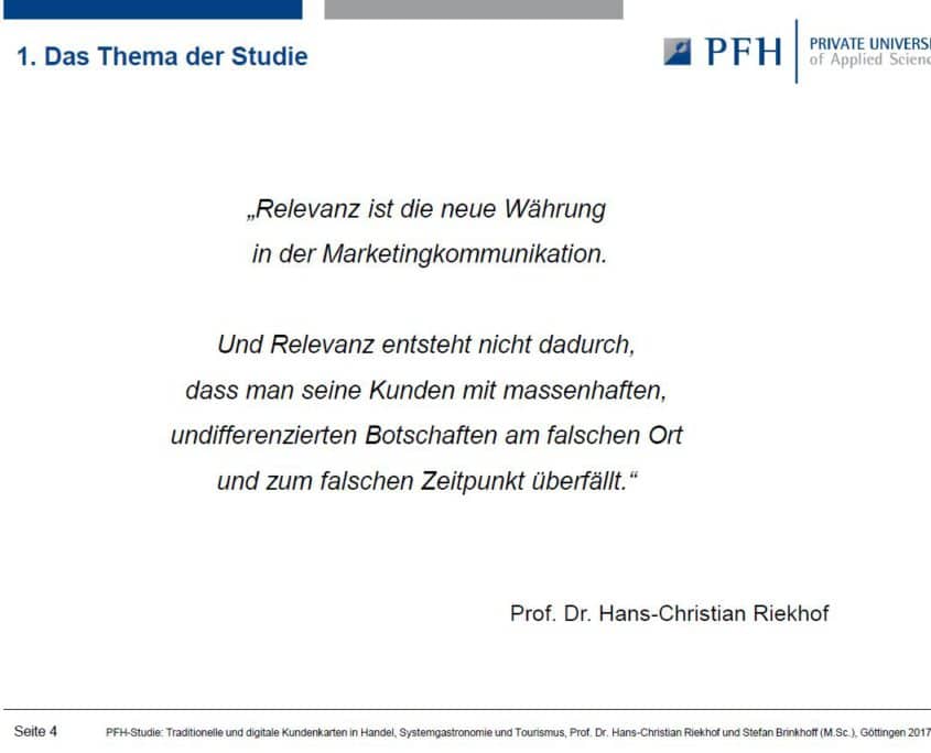 Authors: Prof. Dr. Hans-Christian Riekhof and Stefan Brinkhoff (M.Sc.)