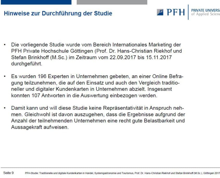 Authors: Prof. Dr. Hans-Christian Riekhof and Stefan Brinkhoff (M.Sc.)