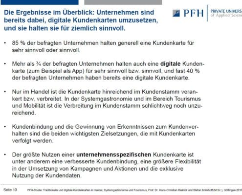 Authors: Prof. Dr. Hans-Christian Riekhof and Stefan Brinkhoff (M.Sc.)