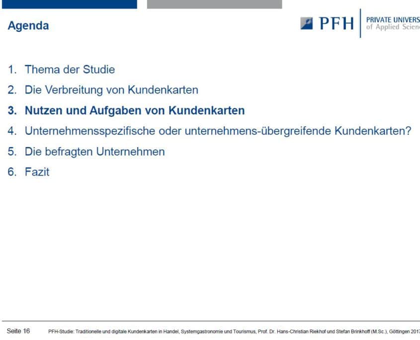 Authors: Prof. Dr. Hans-Christian Riekhof and Stefan Brinkhoff (M.Sc.)