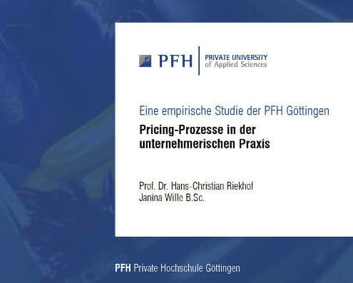 Pricing-Studie 2018 Ergebnisse