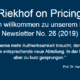 Die Nachfrage nach Pricing-Managern oder Leitern geplanter Pricing-Abteilungen steigt. Pricing-Abteilungen sind en vogue. In unserem Pricing-Newsletter No. 26 klären wir, ob das sinnvoll ist und wie man so etwas organisatorisch ausgestalten kann.