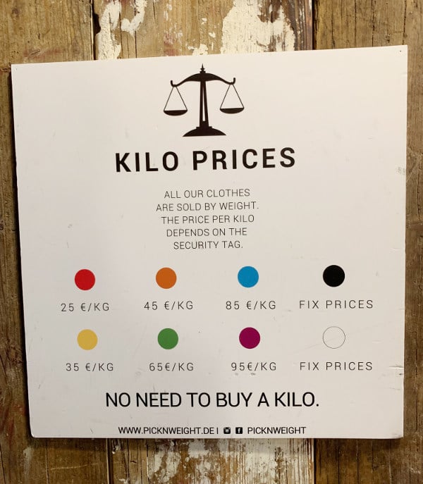 Kilo-Preis