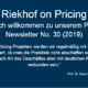 Bei Preislisten denkt man meist an mehr oder weniger dicke gedruckte Kataloge, die einmal im Jahr erscheinen und an eine große Zahl von Kunden versandt werden. Ist das noch zeitgemäß? Gibt es sinnvolle Alternativen? Das ist das Thema unseres aktuellen Newsletters.
