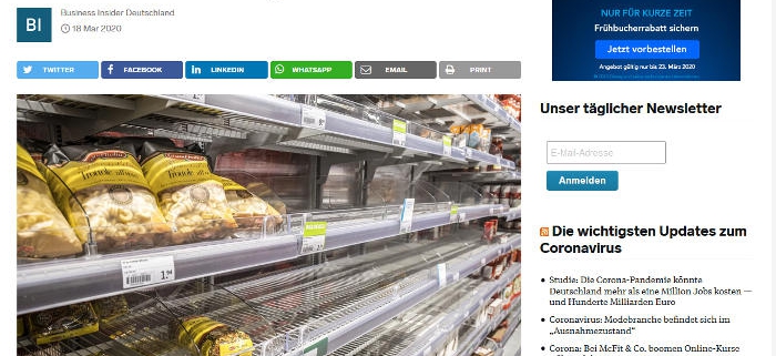 What to do against unwanted panic buying, especially for the highly demanded disinfectants? A Danish supermarket chain has implemented a brilliant yet drastic measure with Progressive Pricing.