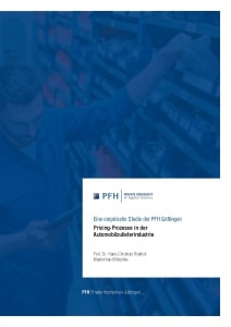 Cover der Studie Pricing bei Automobil-Zulieferern (2018)