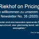 Rund um das Thema Luxuskunden mit Aspekten wie Pricing, Preisdifferenzierung und Produktdiversifikation für Luxusmarken hat das Magazin new business mit dem Pricing-Experten Professor Riekhof gesprochen. Lesen Sie hier das vollständige Interview.