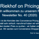 Nach dem Luxury Pricing, dem Smart Pricing und dem Discount Pricing wenden wir uns heute dem letzten Typus unserer LSDC-Matrix zu, dem Convenience Pricing. Welche Preisstrategien sind hier sinnvoll? Dabei werfen wir auch einen Blick in den B2B-Bereich.
