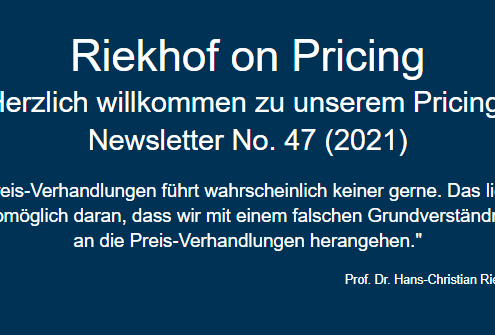 Preis-Verhandlungen