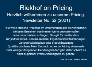 Handlungsbedarf im Pricing