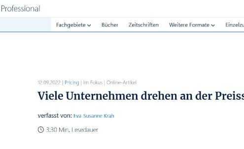 Bankmagazin Inflation-Pricing-Studie
