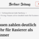 Women still pay significantly more for razors than men - on average about 38 percent more. This is reported by the Berliner Zeitung, citing a recent study by the Hamburg Consumer Centre.